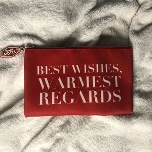 Schitt's Creek "Best Wishes, Warmest Regards" Makeup Bag or Pencil Bag/Pouch